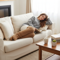 Warme Fleece-Haussocken 